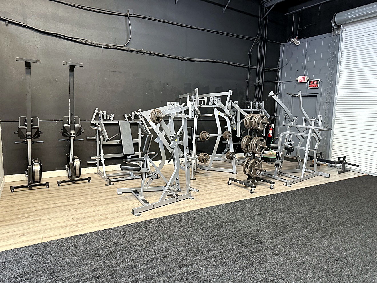 Hammer Strength machines at Look Who's Fit